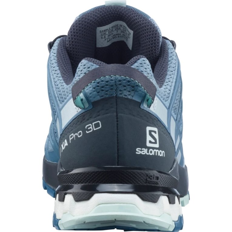 Sapatilhas Trail Running Salomon Xa Pro 3d V8 Feminino Azuis | PT V60518